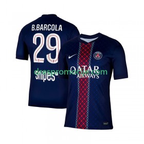 Paris Saint-Germain Bradley Barcola 29 Dres Domaći 2025/2026 Kratkih Rukava